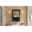 Armoire de rangement de salle de bain murale 20 "avec miroir-1507275269