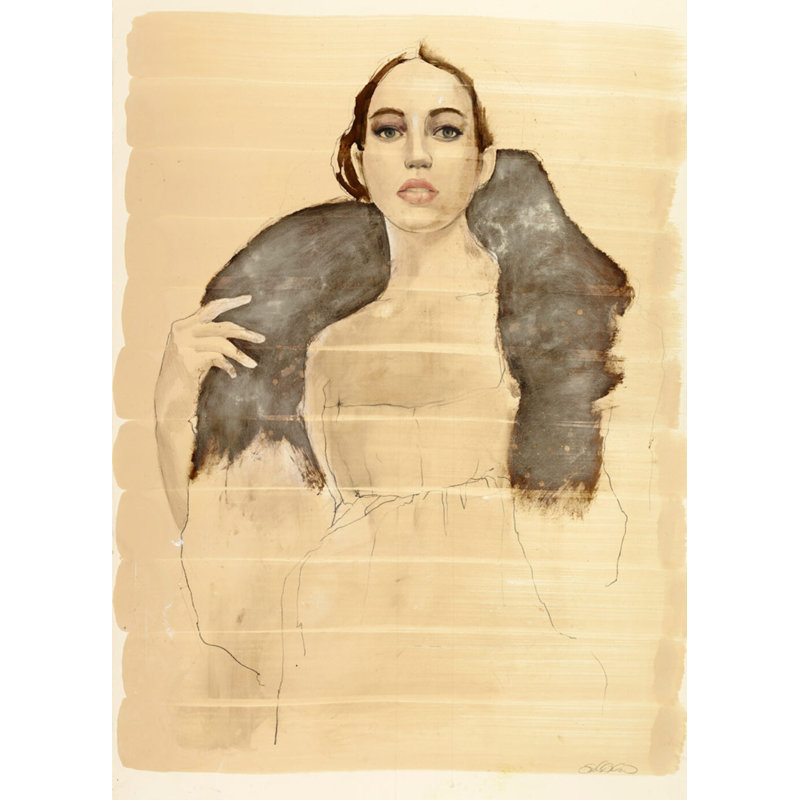 Study-Winter Bloom Print by Atkinson, Sarah