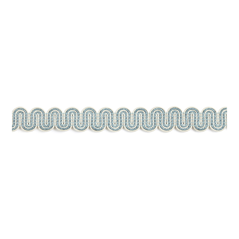 Isola Serpentine Braid Fabric, Caribe