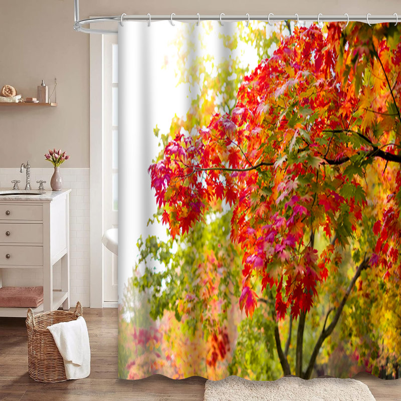Rideau de douche Maple Leaf, L 72 po x l 72 po