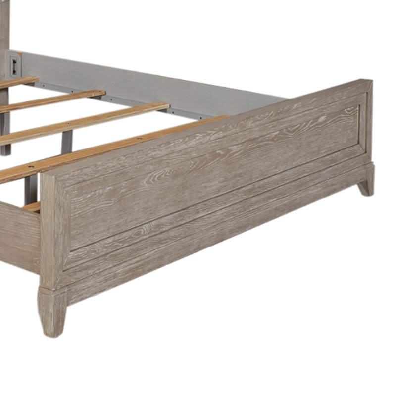 Belmar Low Profile Decorative Panel Bed, California King