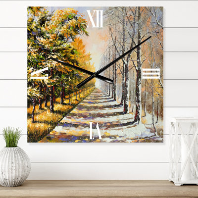 Metal Wall Clock