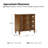 Elfine 28'' W Traditional Curves End Table with Charging Station and Solid Wood Legs and Metal Knob-100236606