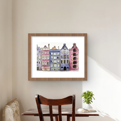 Vieilles demeures historiques Amsterdam - impression de décor de chambre à coucher