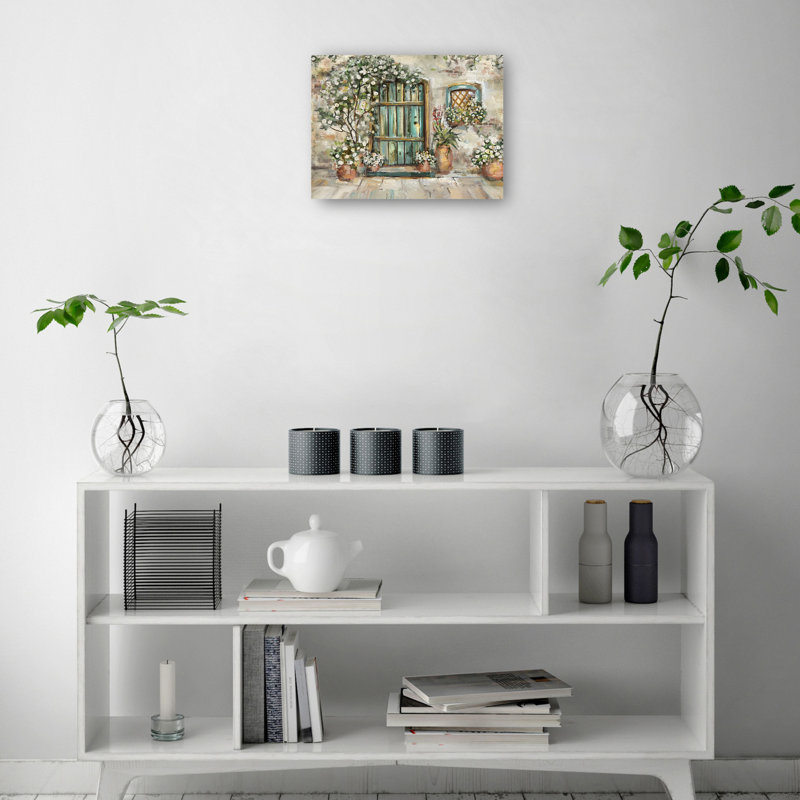 «Bella Casa II» par Studio Arts, reproduction d'art sur toile, H 18 po x l 24 po x P 1,5 po, Toile tendue