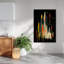 Rocket Symphony Abstract Modern Retro Landscape Nature Wall Art Print 1 Piece Wrapped Canvas Wall Art-2134975620