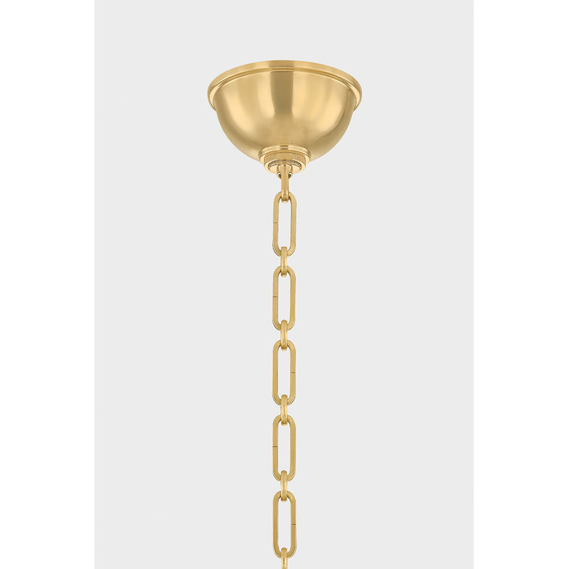 Howard Chandelier by Mark D. Sikes, Antique Brass