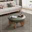 Rond Emagene avec pieds en bois-331829770