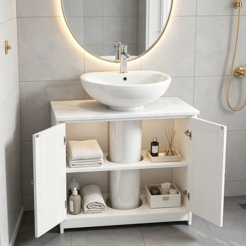 Bathroom Vanity with Basin