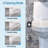 Elongated Toilet Seat Bidet