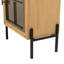 Ancle 58cm W Steel Bedside Table