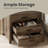 Allenside 24"W Nightstand with Charging Station,with 3 Drawers-1172578318