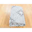 Tapis ivoire en laine et en soie noué à la main 10 pi 1 po x 14 pi 2 po 7D981FA9F6634D90B8C1EB89C6A30549