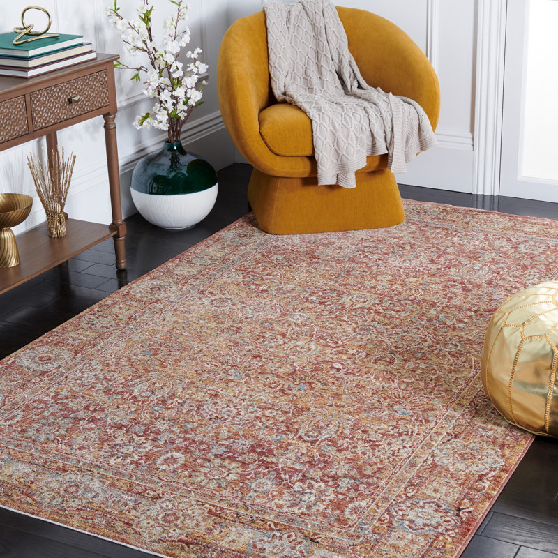 Valencia Performance Oriental Rug, Rectangle 4' x 6'2"