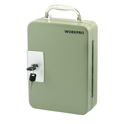Prime-Line WORKPRO W082082 48 Key Steel Cabinet 10 in. x 7 in. x 3 in. (Single Pack)