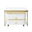 Table basse carrée gigogne avec roues et tiroirs pour le salon-1507735679