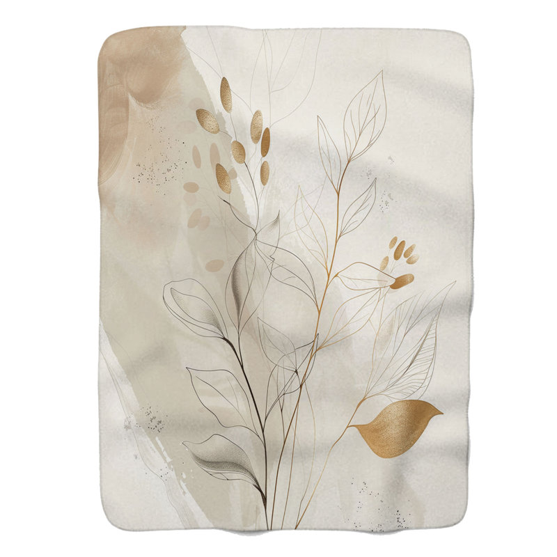 Simple Boho Designs - 1 Piece Premium Blanket, Twin