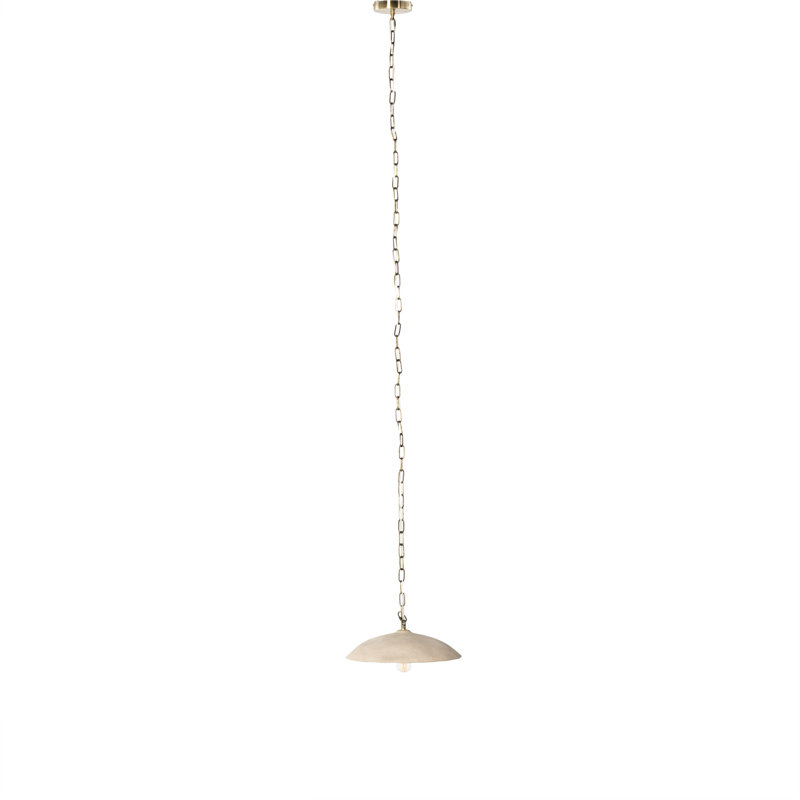 Organic 1 - Light Pendant, Light Sand Porcelain Ceramic