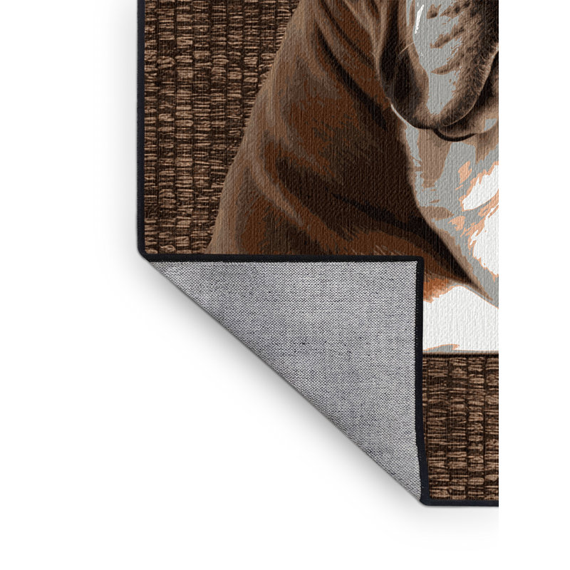  Tapis lavable Cane Corso, Rectangulaire 3 pi x 5 pi