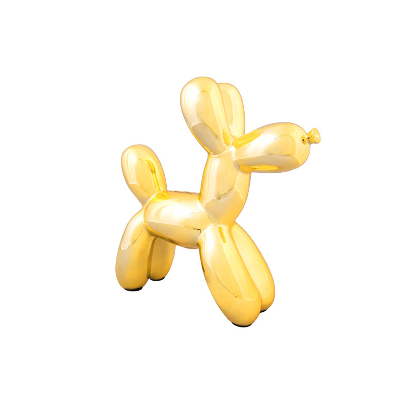 Tirelire Porum, Or, H 12 po x l 4 po x P 12 po