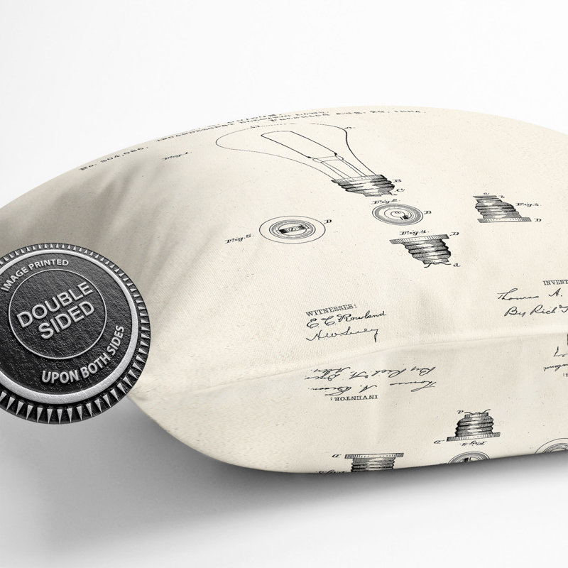 Square Cushion, 55cm H x 55cm W x 20cm D