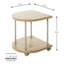 Cotaco Side Table with Storage