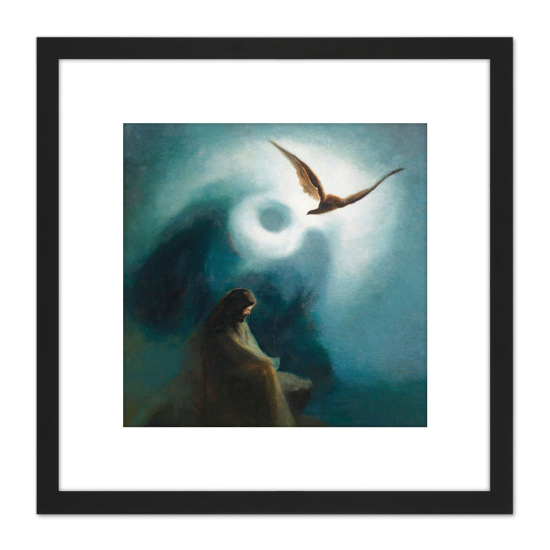Diefenbach Martyr Crucified Son Helios - Single Picture Frame Painting