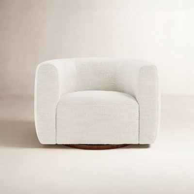 Becki Owens for Joss & Main Barrel Swivel Armchair