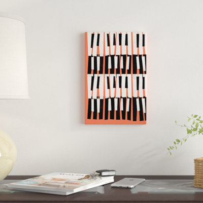 «Piano Sounds», impression sur toile