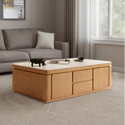 Frame Coffee Table with Storage