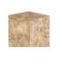 Teak Slice Pedestal, Square, Bleached-858140908