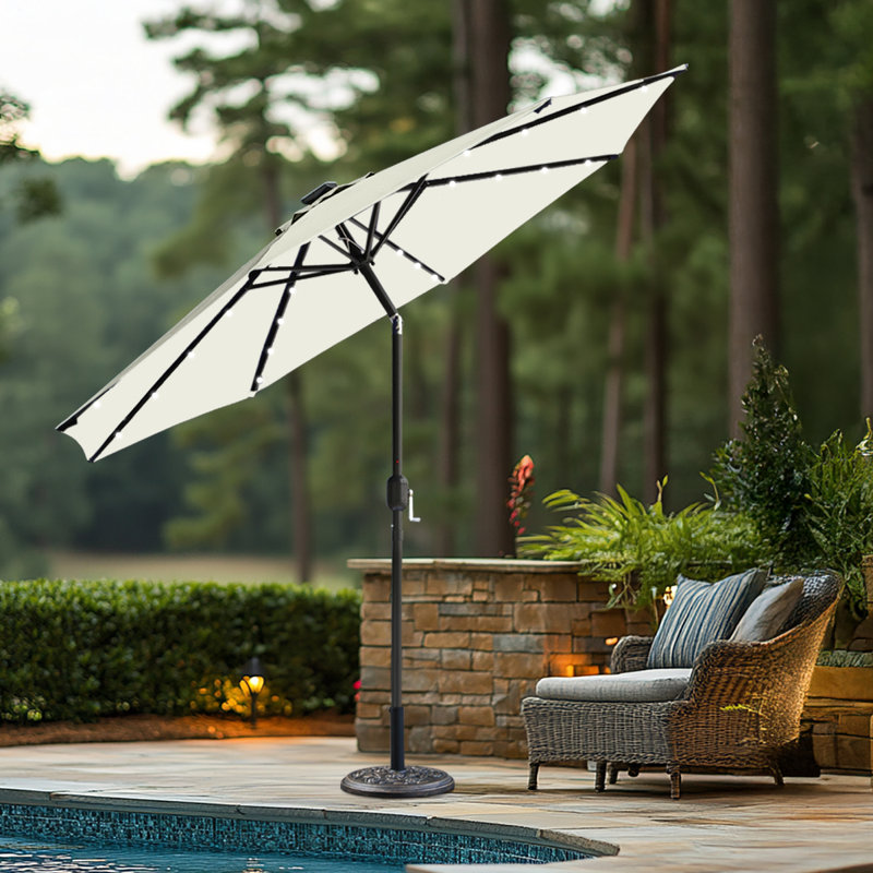 270cm Market Parasol, Cream