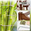 Epinal Bamboo Wine Bottle & Glass Rack in Brown