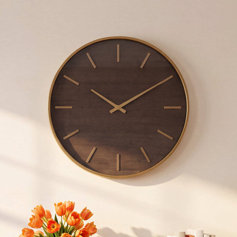Shelby Metal Wall Clock