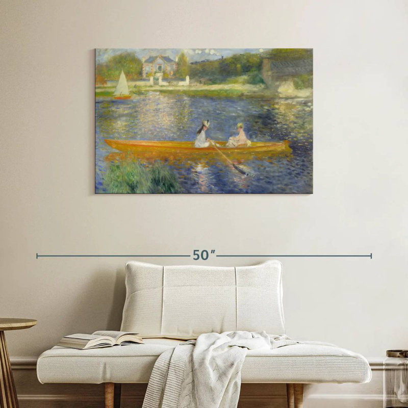 Mehar The Skiff 1875, 26" H x 39" W
