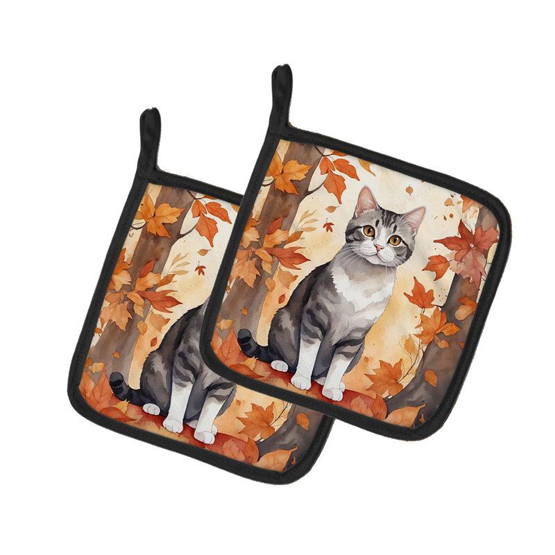 Paire de supports à casseroles American Wirehair