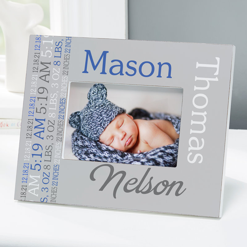 Grey Wood Matte Picture Frame, Yes