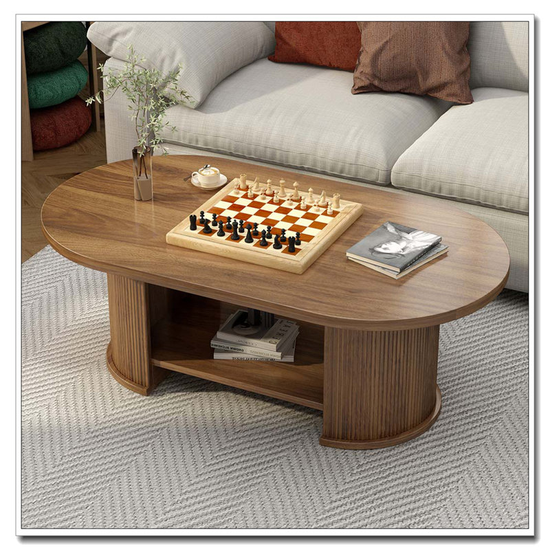 Table basse, Ovale
