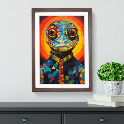 Gecko Constructivism - Framed Print
