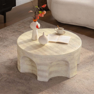 Table basse minimaliste, structure robuste pour le salon et la chambre à coucher