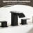 Widespread Bathroom Faucet 3 Hole, 2-Handle Bathroom Sink Faucet with Drain Assembly-120542227