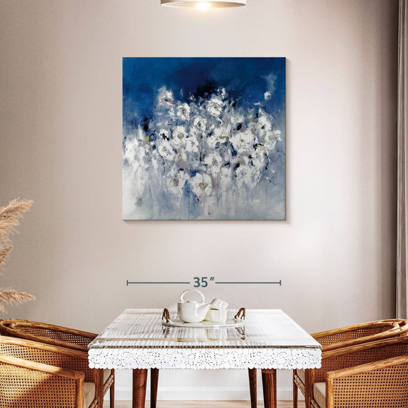 Bloom Abstract, 36" H x 36" W
