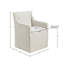 Fauteuil large avec roulettes Vanderhoof-2018811197