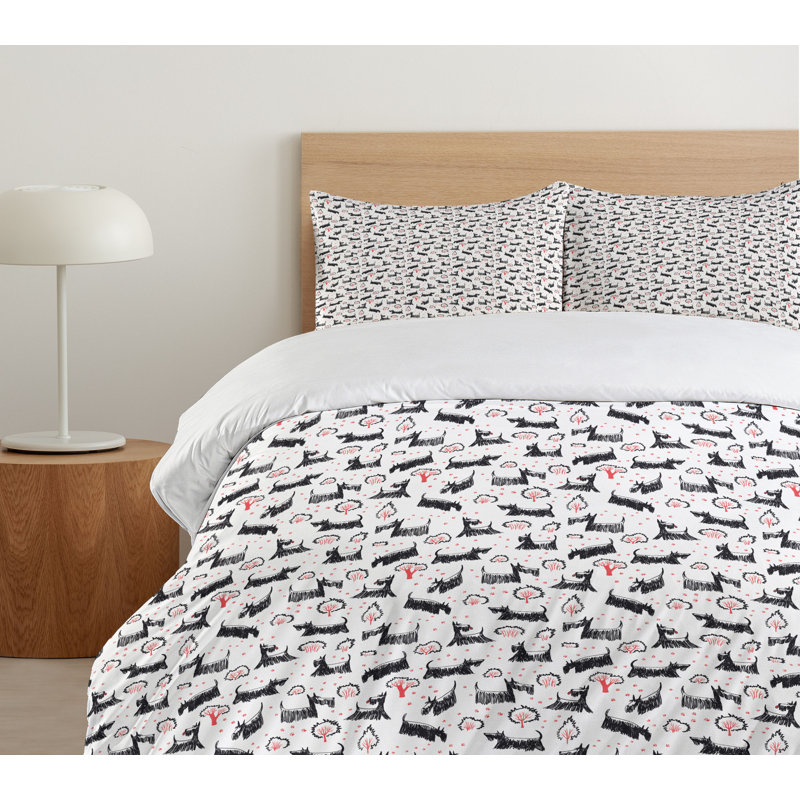 No Duvet Cover, California King Duvet Cover + 2 Standard Shams