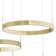 3 - Light Unique / Statement Modern Linear LED Chandelier
