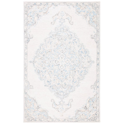Saraya Hand Tufted Wool And Cotton With Latex Oriental Rug