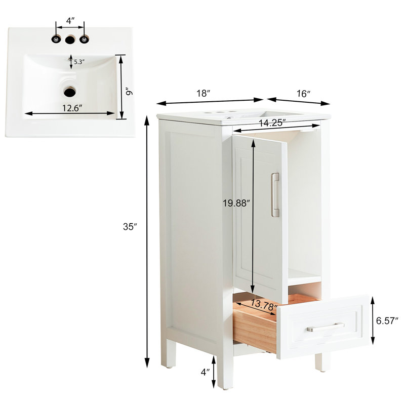 Meuble-lavabo moderne en bois (doit inclure le meuble-lavabo et le lavabo), salle de bain