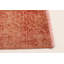 Tapis cuivre foncé en laine noué à la main de conception unique de style années 2000 7 pi x 10 pi Ohene