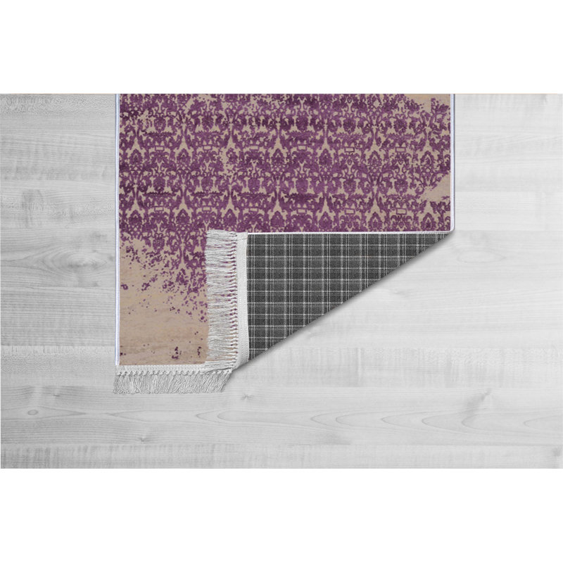 Luxurious Velvet Area Rug (4.6 x 7.2 ft), 100% Antibacterial Fabric, Non-Slip Cotton Backing, Pile Height: 0.4 in | Machine Washable, 3D Digital Print Design | Perfect for Living Room & Bedroom Decor, Soft & Durable