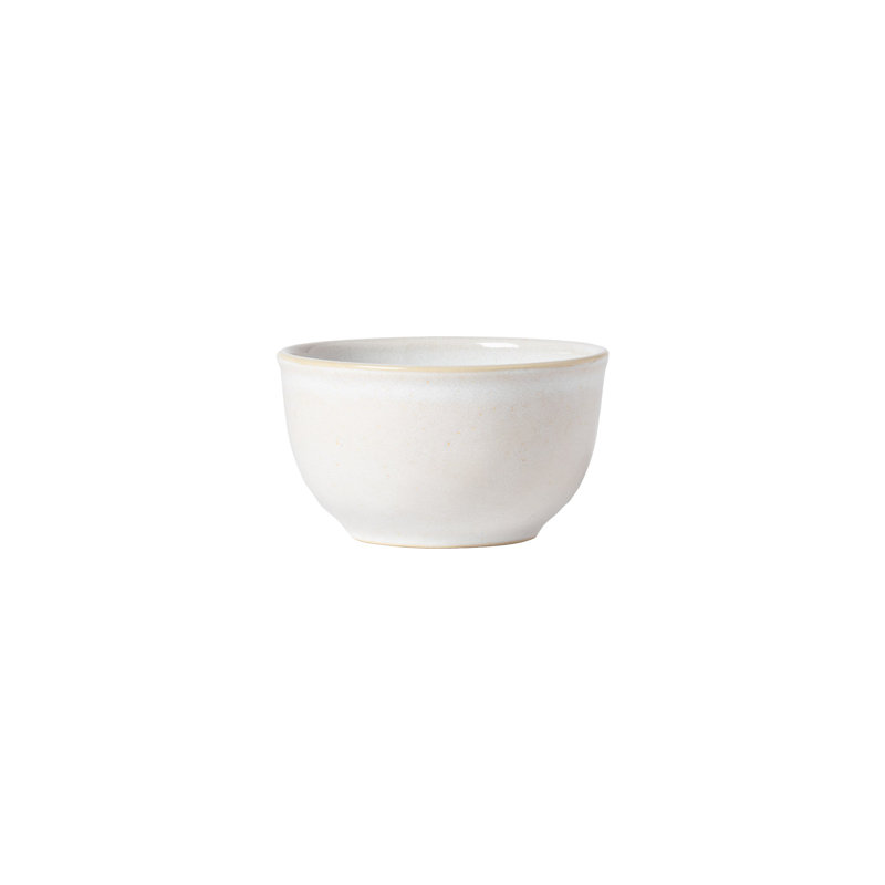 Roda Handmade Stoneware Cereal Bowl, Branca